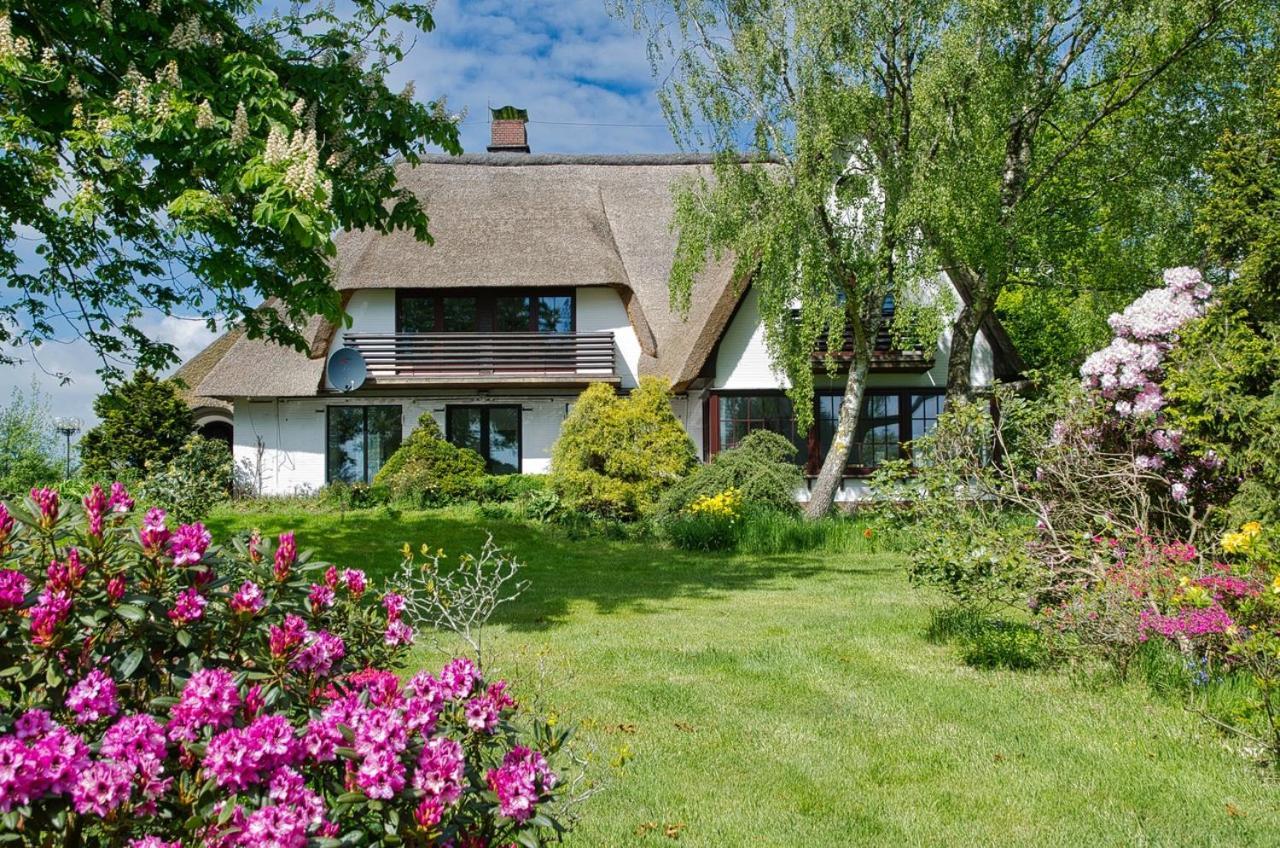 "Reetland" - Haus Hartwig Apartman Tating Kültér fotó