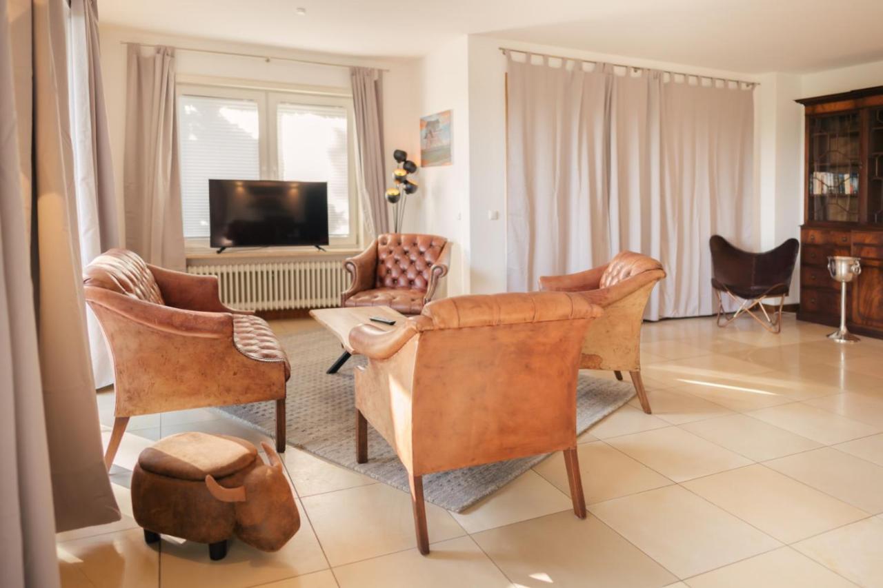 "Reetland" - Haus Hartwig Apartman Tating Kültér fotó