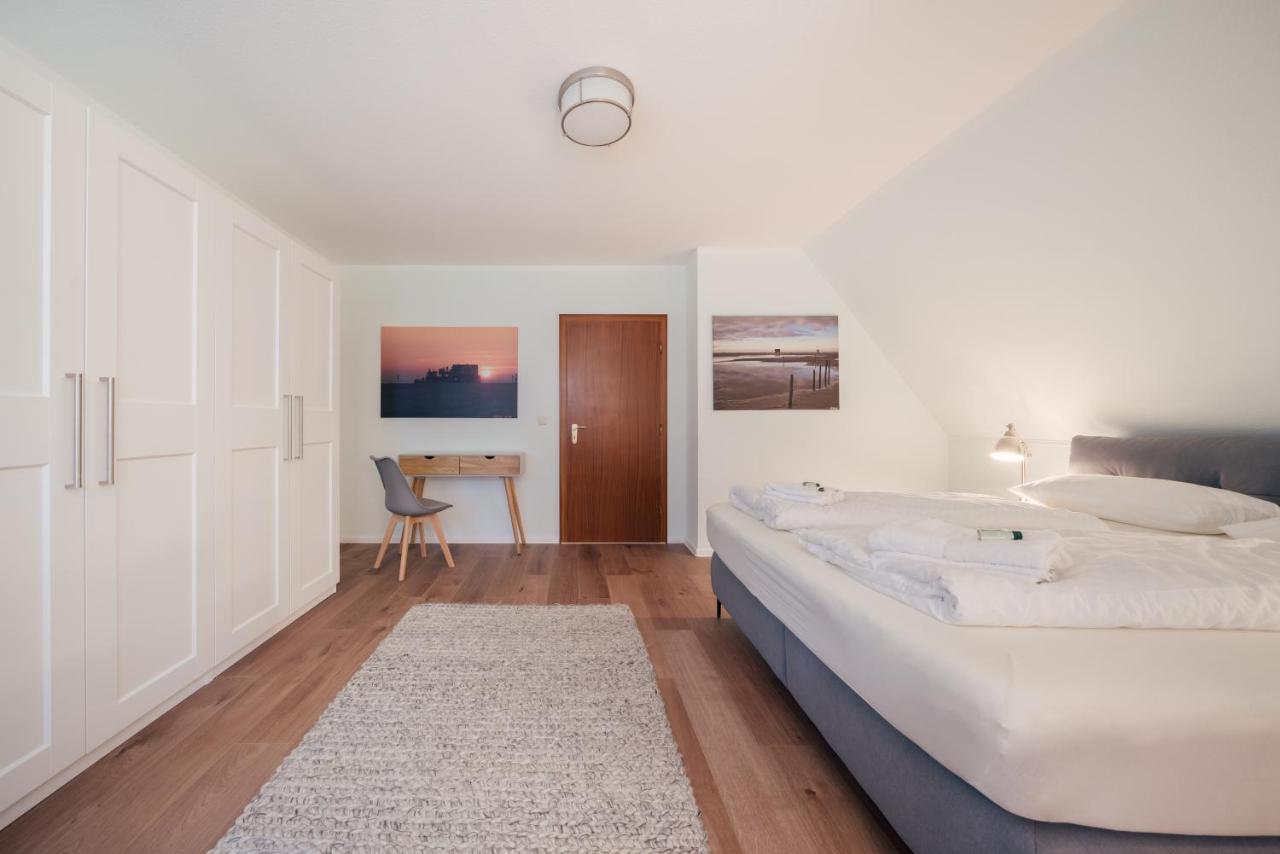 "Reetland" - Haus Hartwig Apartman Tating Kültér fotó
